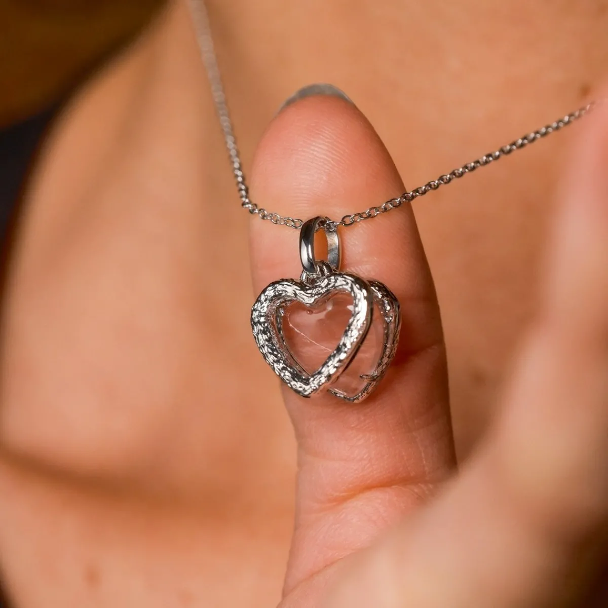 Holzkern Halsketten|Schmuck^Amorance Halskette