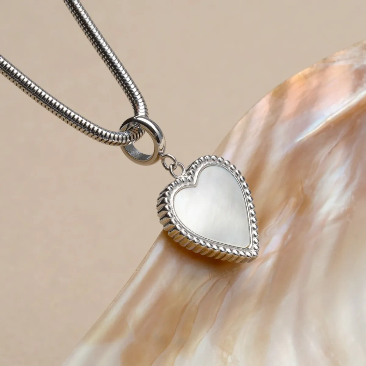 Holzkern Halsketten|Schmuck^Amorance Halskette
