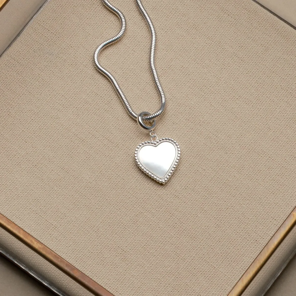 Holzkern Halsketten|Schmuck^Amorance Halskette