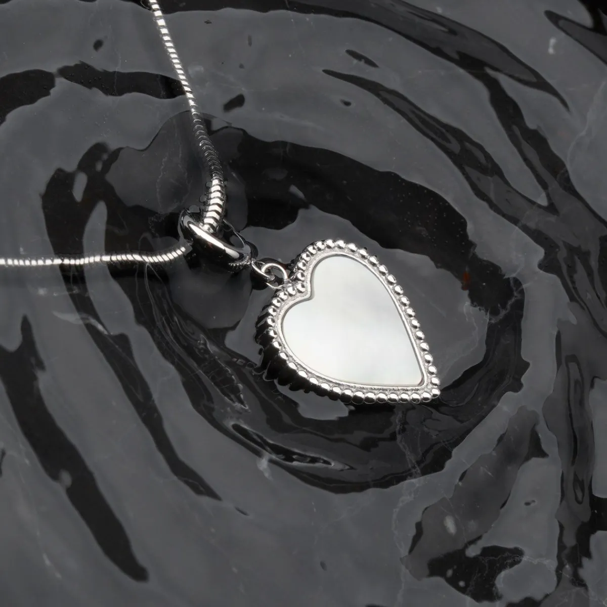 Holzkern Halsketten|Schmuck^Amorance Halskette