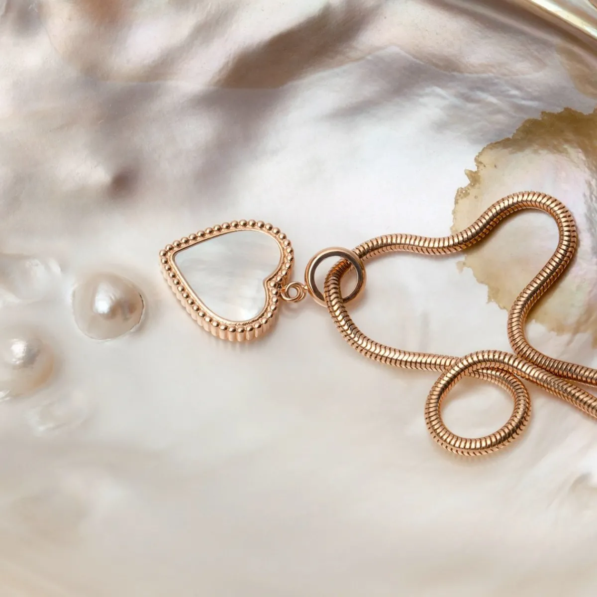 Holzkern Halsketten|Schmuck^Amorance Halskette