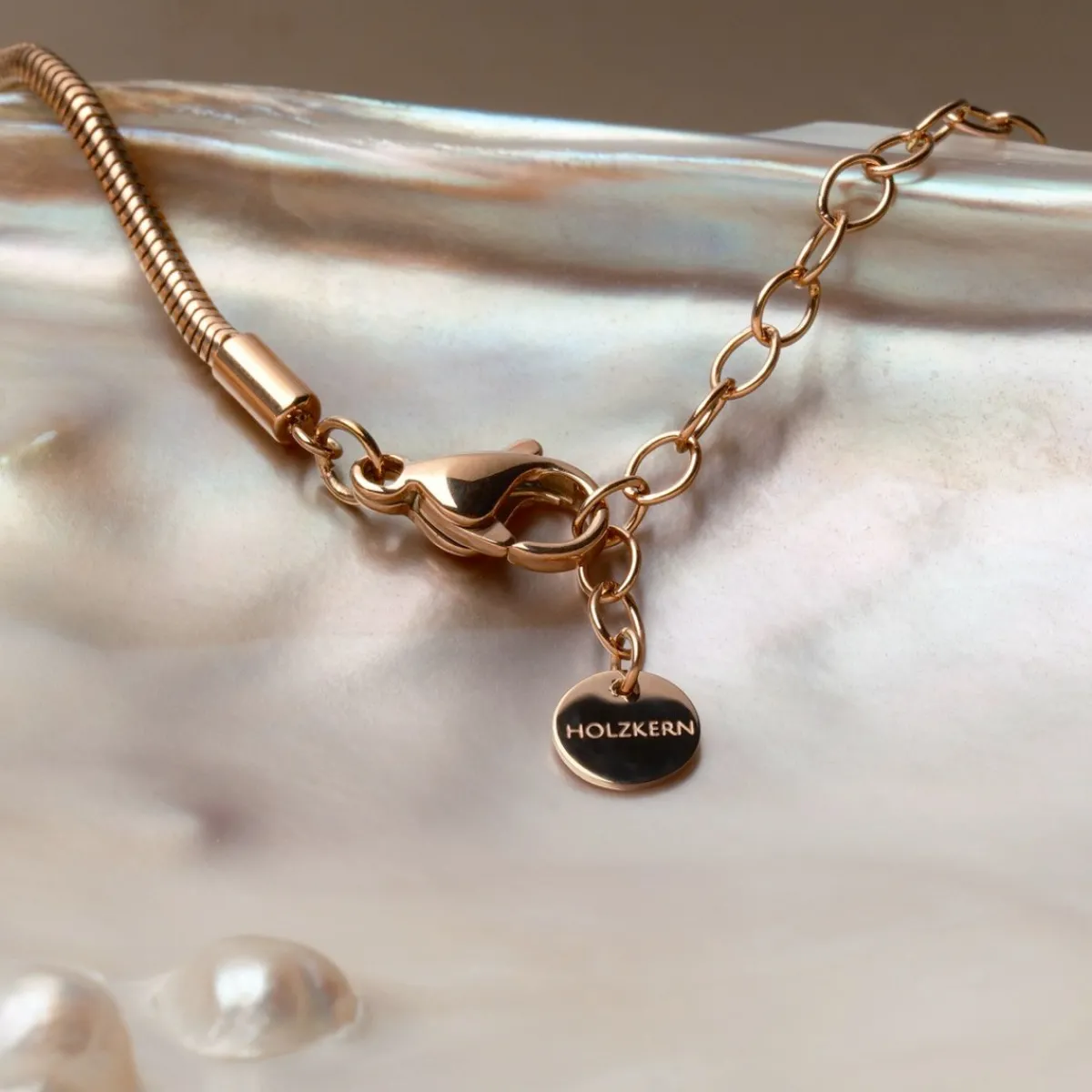 Holzkern Halsketten|Schmuck^Amorance Halskette