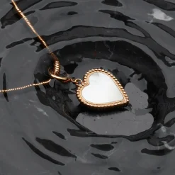 Holzkern Halsketten|Schmuck^Amorance Halskette