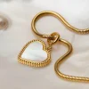Holzkern Halsketten|Schmuck^Amorance Halskette
