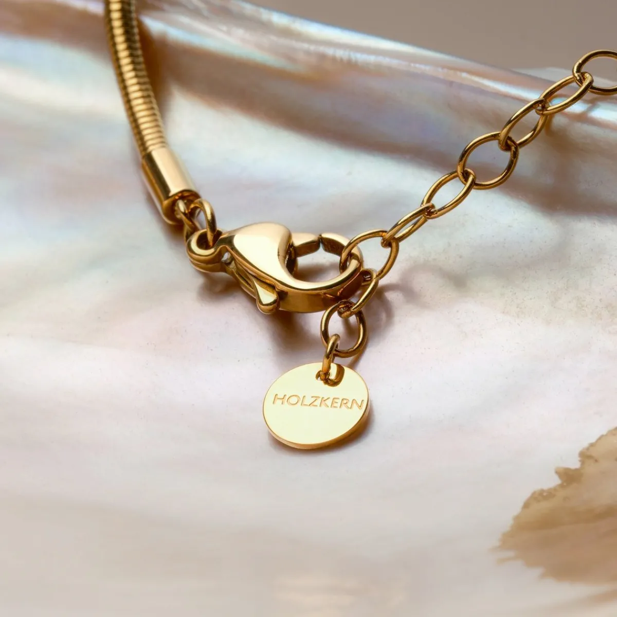 Holzkern Halsketten|Schmuck^Amorance Halskette