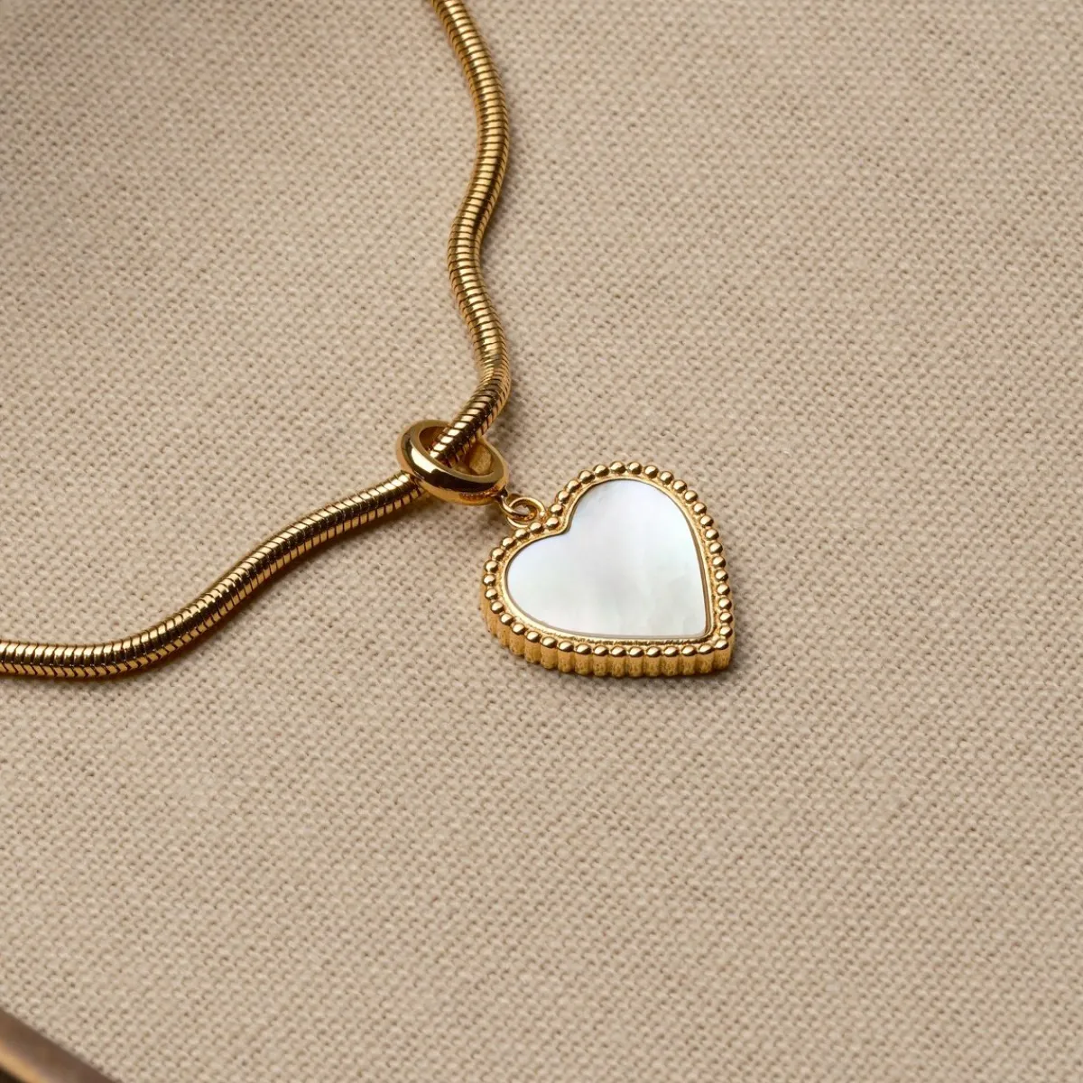 Holzkern Halsketten|Schmuck^Amorance Halskette