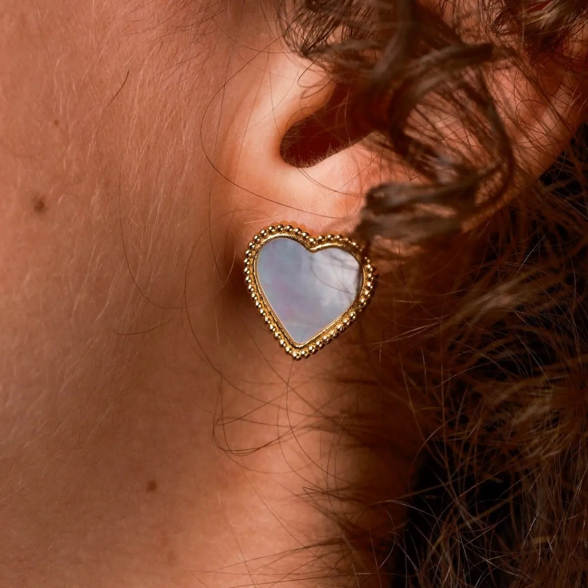 Holzkern Ohrringe|Schmuck^Amorance Ohrringe