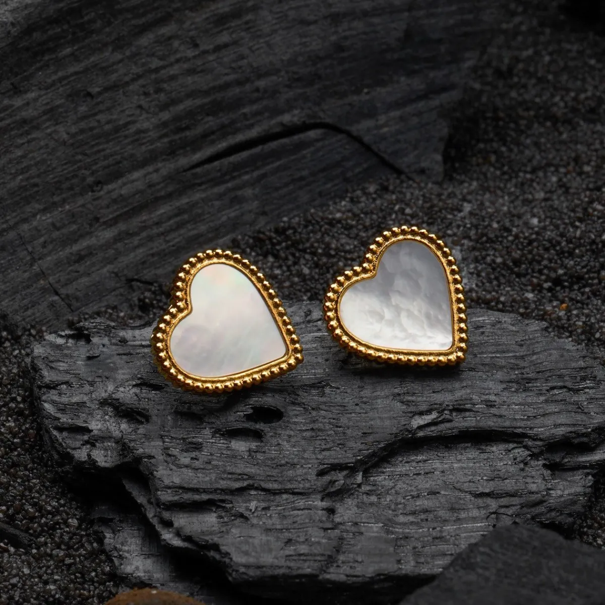 Holzkern Ohrringe|Schmuck^Amorance Ohrringe