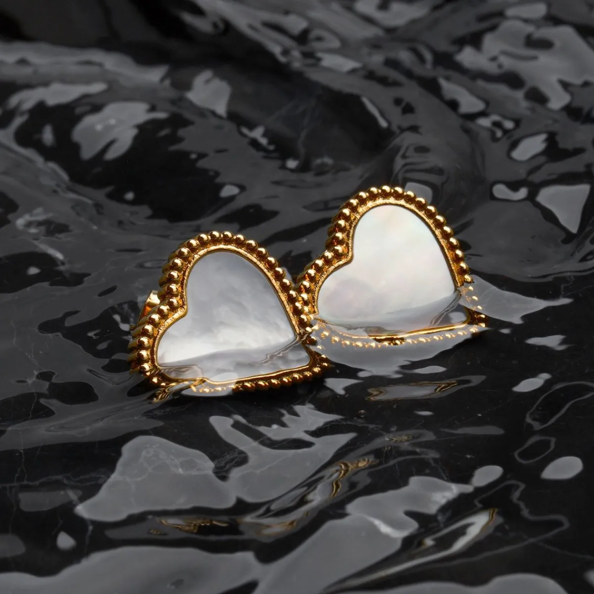 Holzkern Ohrringe|Schmuck^Amorance Ohrringe