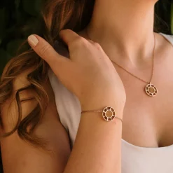 Holzkern Armbänder|Schmuck^Amulett Armband