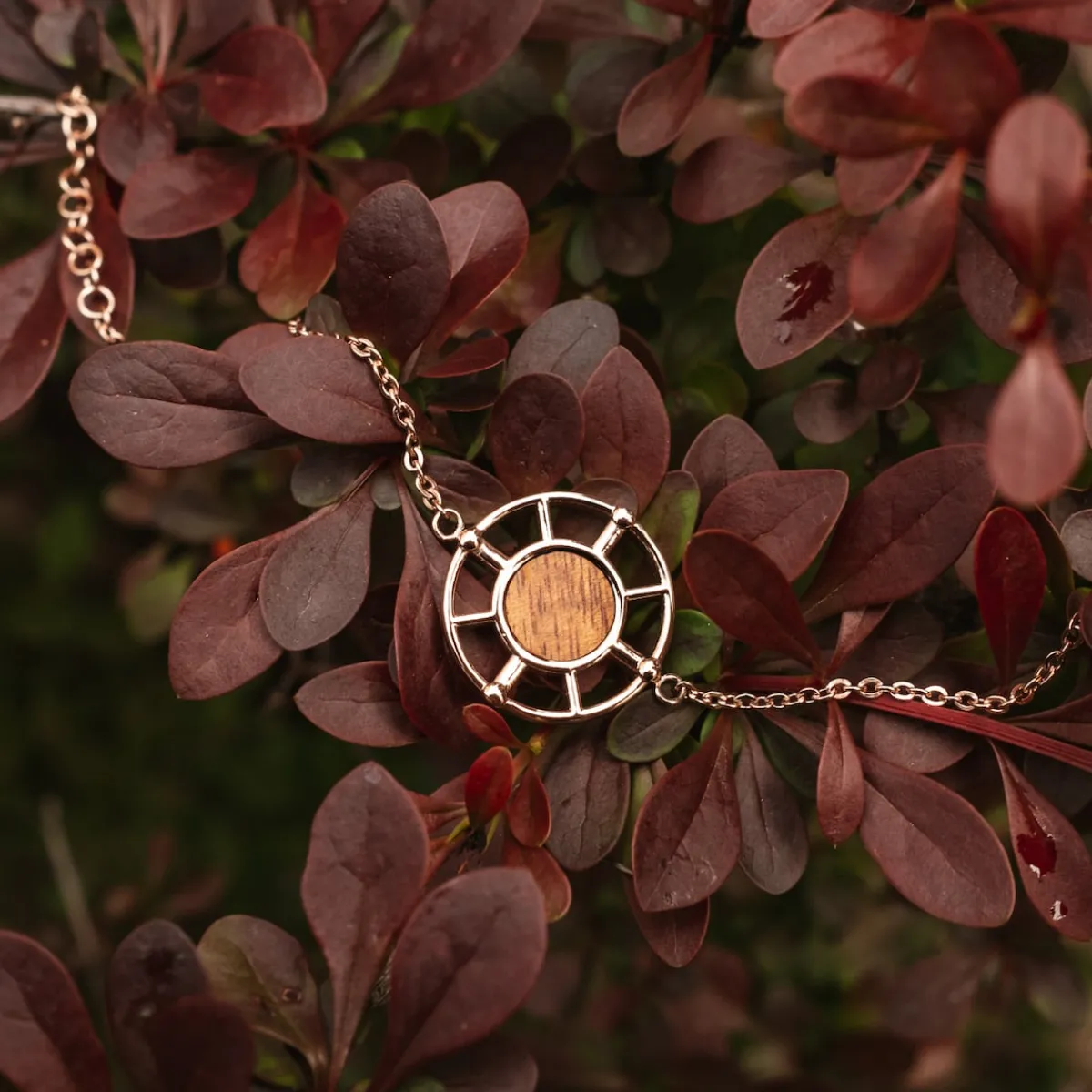 Holzkern Armbänder|Schmuck^Amulett Armband