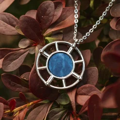 Holzkern Halsketten|Schmuck^Amulett Halskette