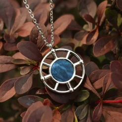 Holzkern Halsketten|Schmuck^Amulett Halskette