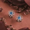Holzkern Ohrringe|Schmuck^Amulett Ohrringe