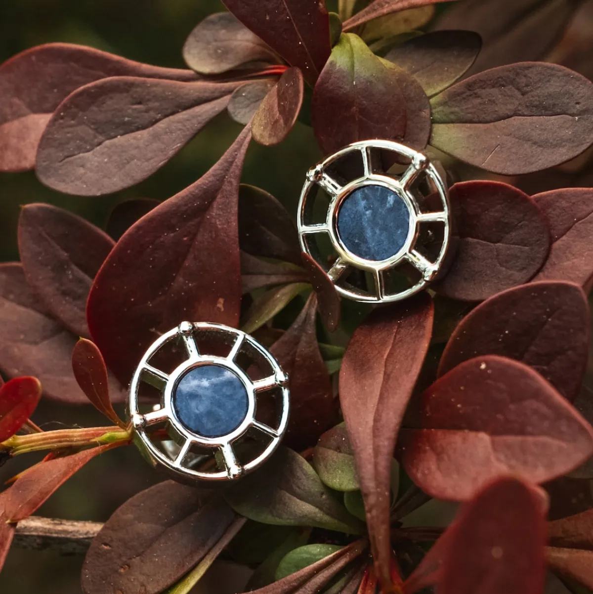 Holzkern Ohrringe|Schmuck^Amulett Ohrringe