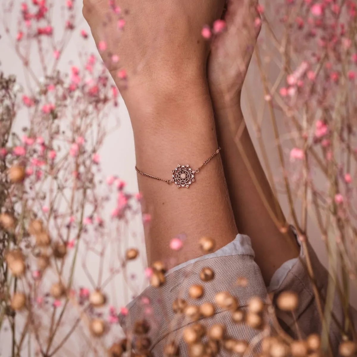 Holzkern Armbänder|Schmuck^Aphonia Armband