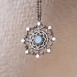 Holzkern Halsketten|Schmuck^Aphonia Halskette