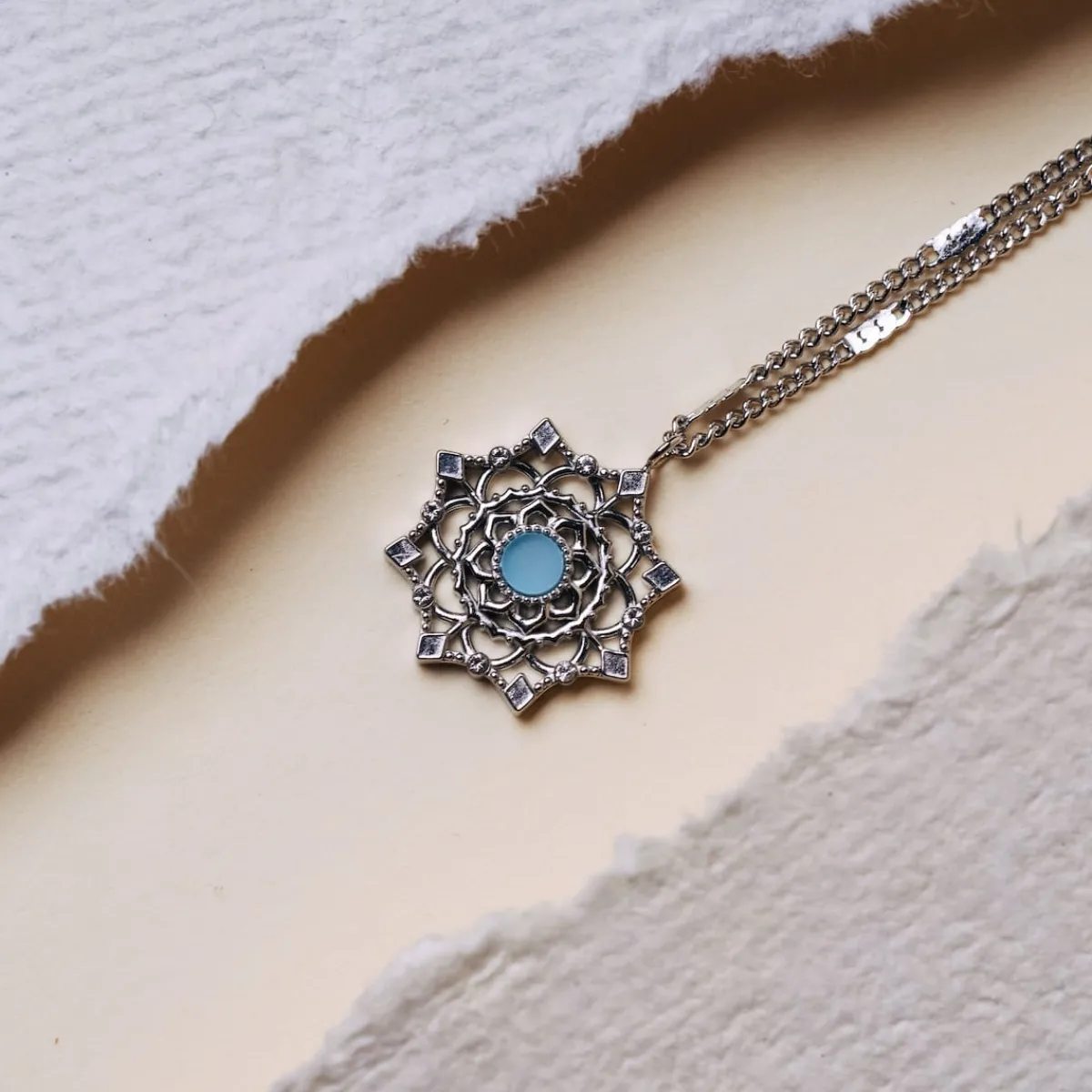 Holzkern Halsketten|Schmuck^Aphonia Halskette