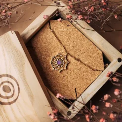 Holzkern Halsketten|Schmuck^Aphonia Halskette