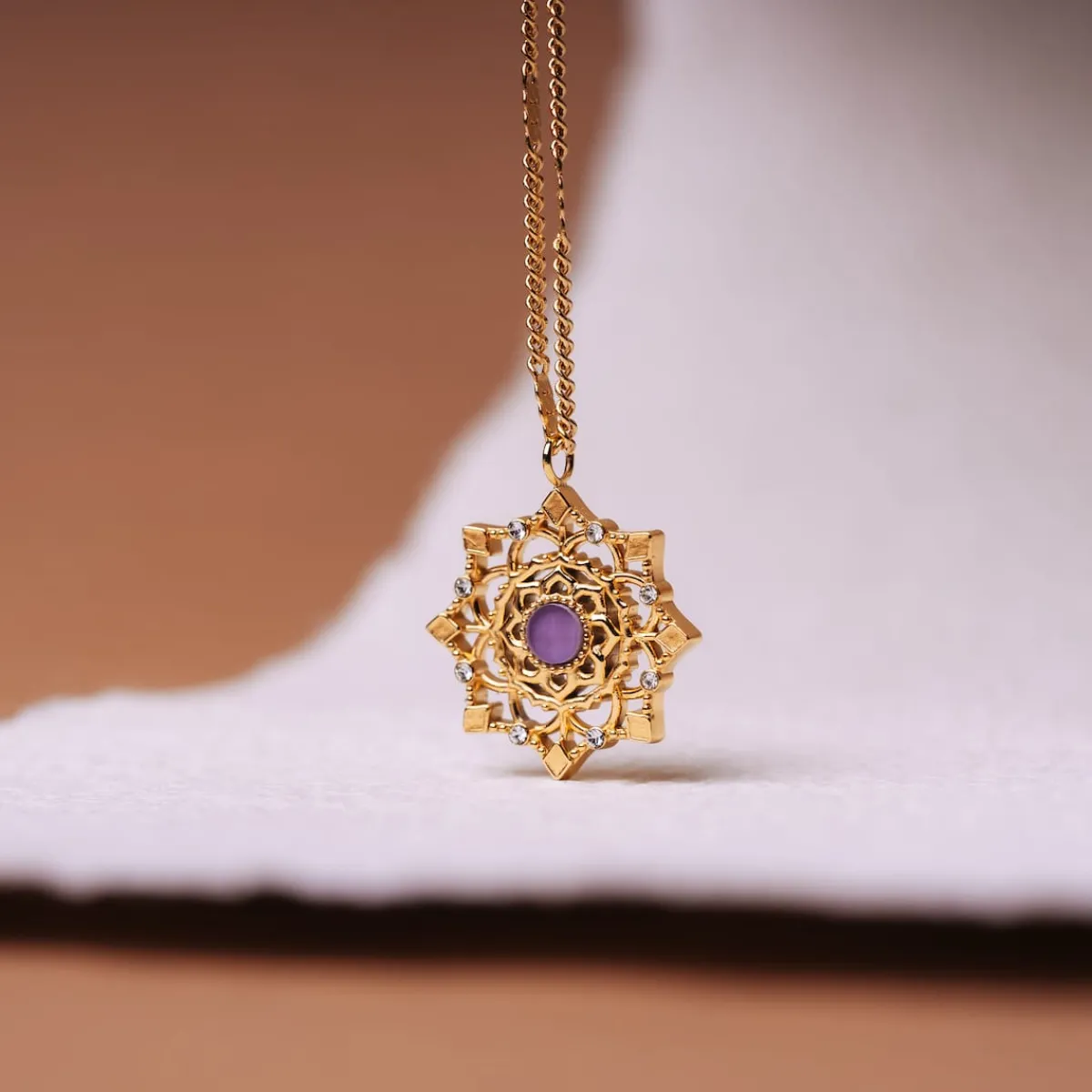 Holzkern Halsketten|Schmuck^Aphonia Halskette
