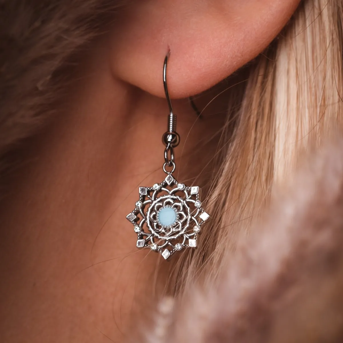 Holzkern Ohrringe|Schmuck^Aphonia Ohrringe