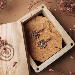 Holzkern Ohrringe|Schmuck^Aphonia Ohrringe