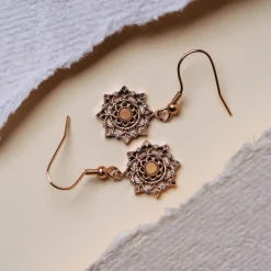 Holzkern Ohrringe|Schmuck^Aphonia Ohrringe