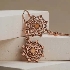 Holzkern Ohrringe|Schmuck^Aphonia Ohrringe