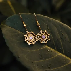 Holzkern Ohrringe|Schmuck^Aphonia Ohrringe