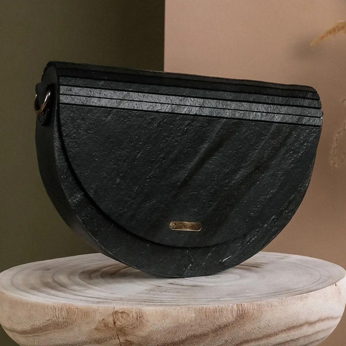 Holzkern Handtaschen^Asami VEGAN
