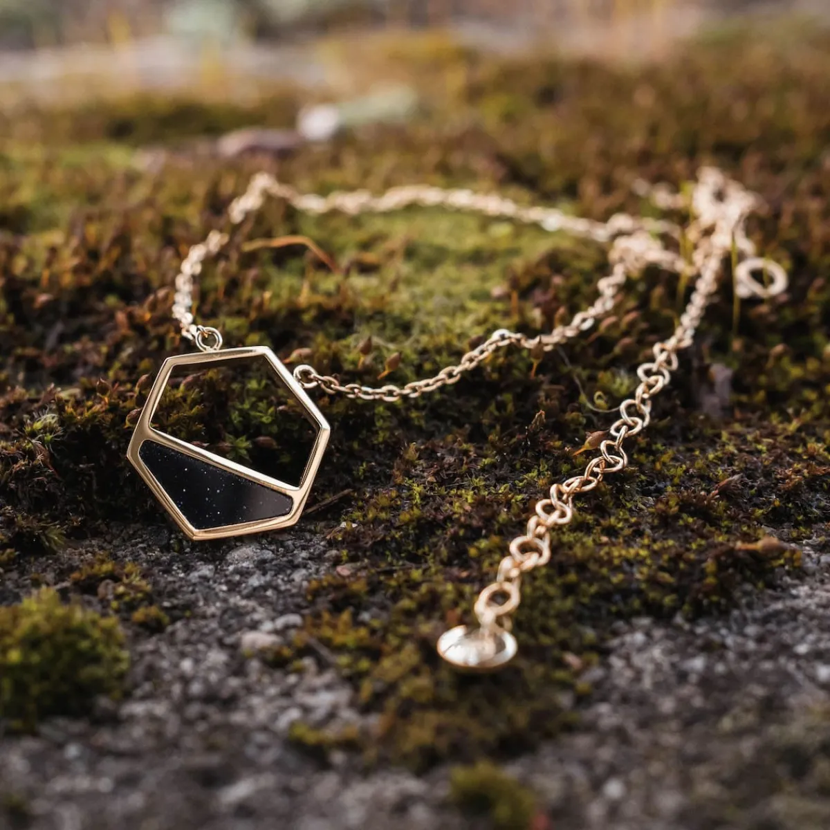 Holzkern Halsketten|Schmuck^Assemblage Halskette