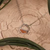 Holzkern Halsketten|Schmuck^Assemblage Halskette