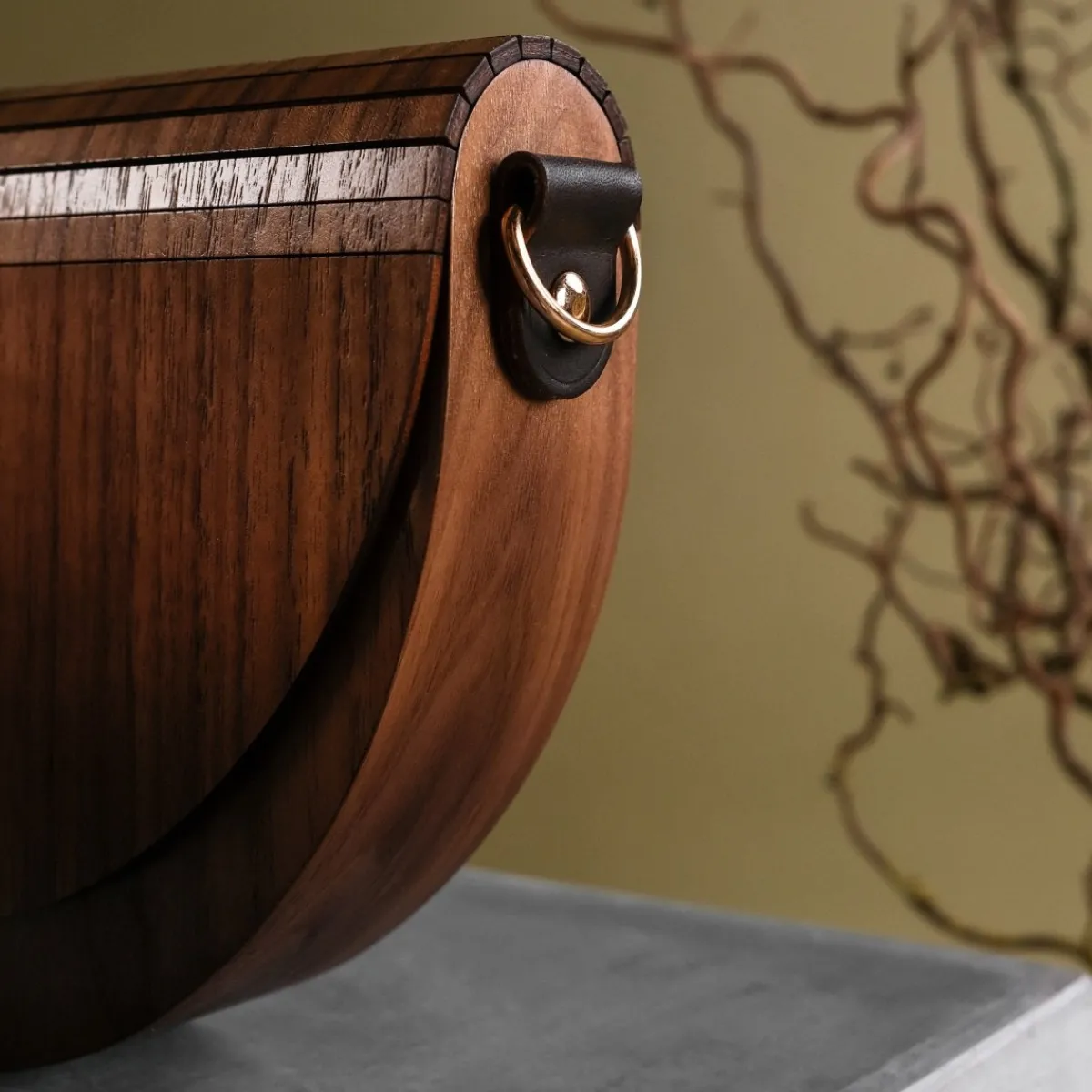 Holzkern Handtaschen^Asumi