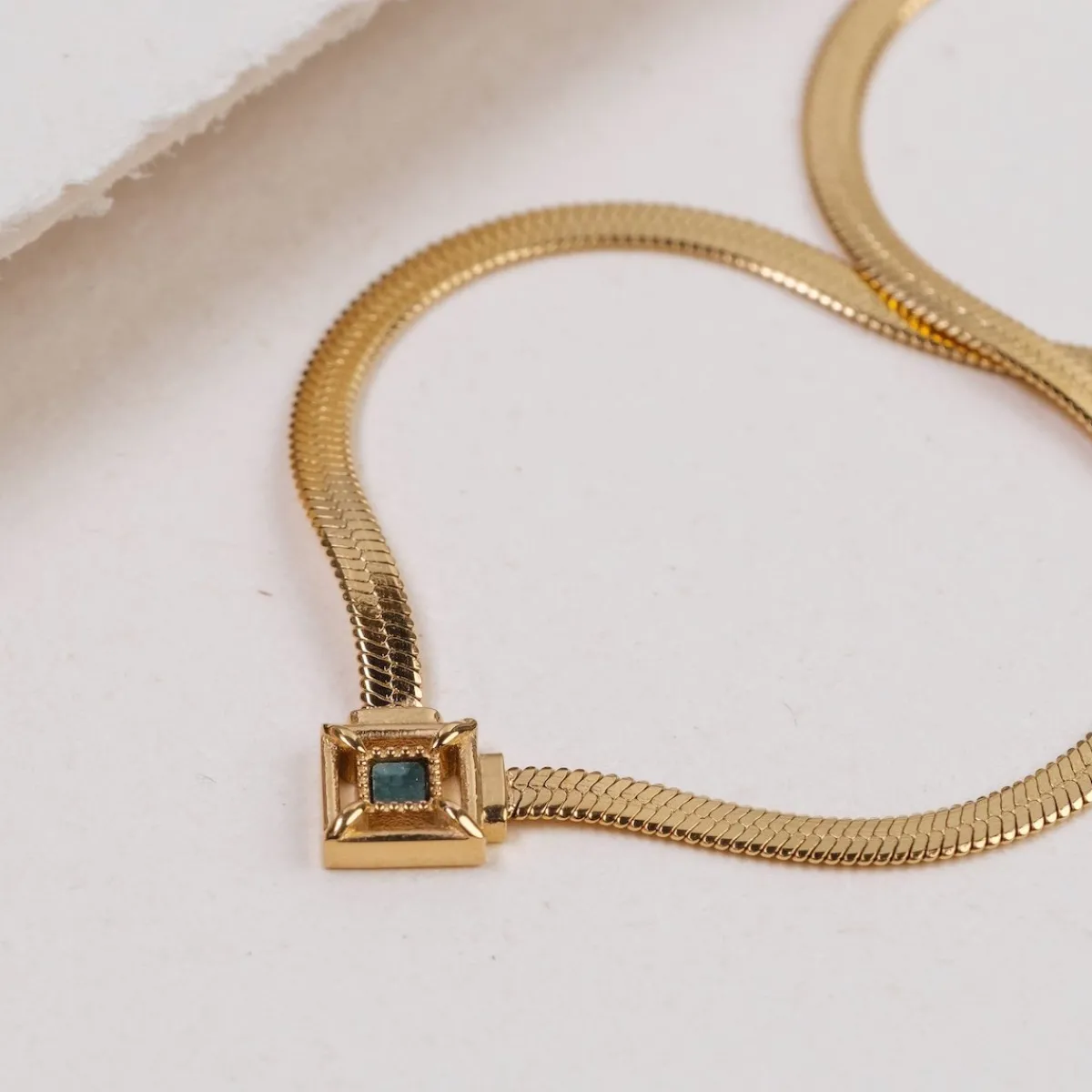 Holzkern Halsketten|Schmuck^Awakening Halskette