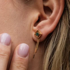 Holzkern Ohrringe|Schmuck^Awakening Ohrringe