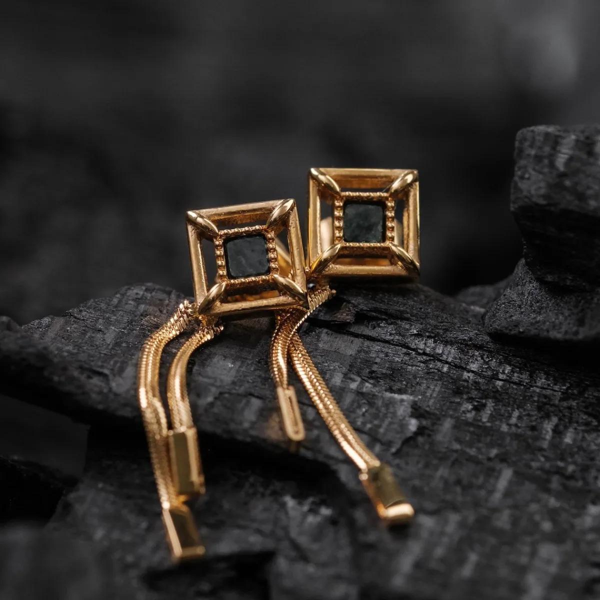 Holzkern Ohrringe|Schmuck^Awakening Ohrringe