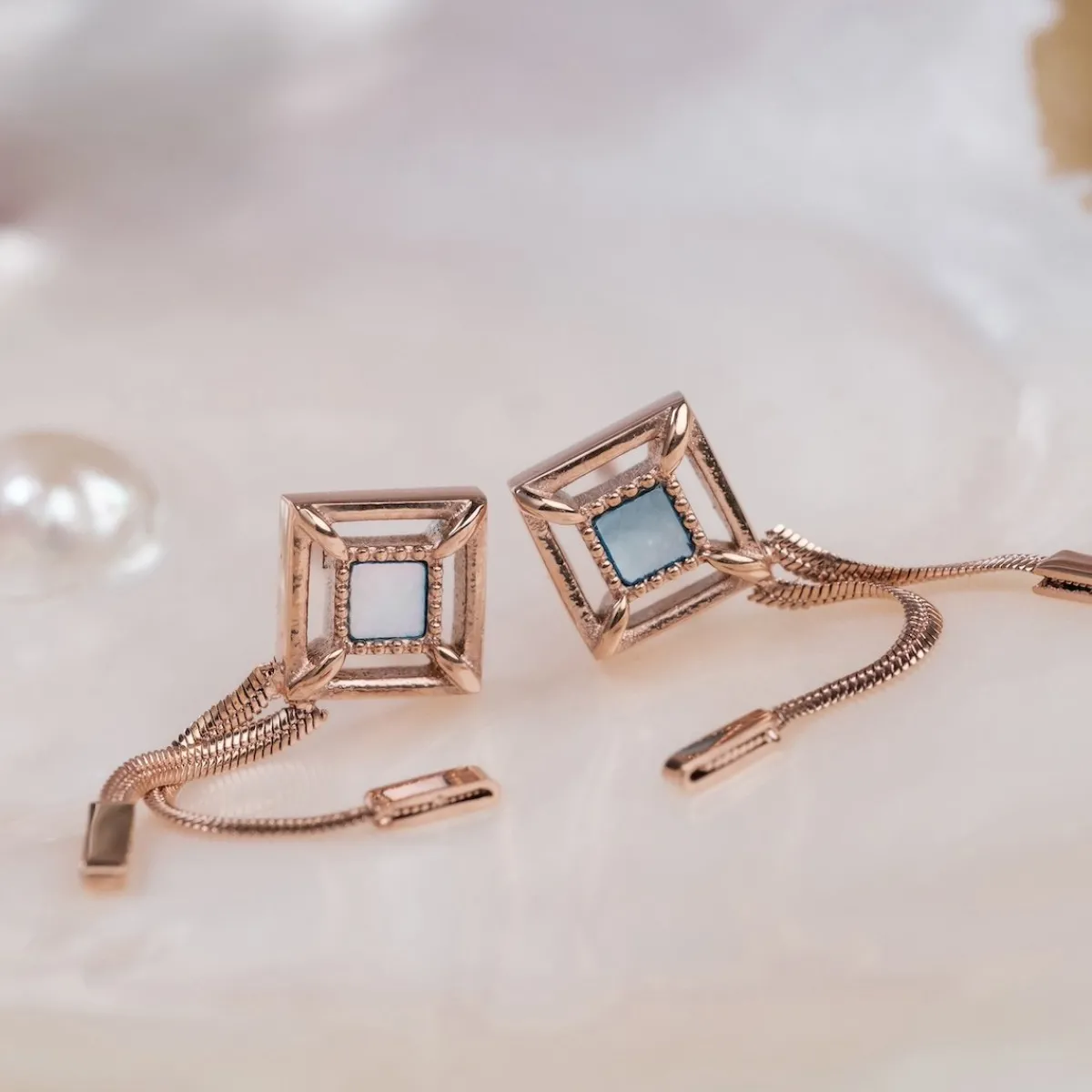 Holzkern Ohrringe|Schmuck^Awakening Ohrringe