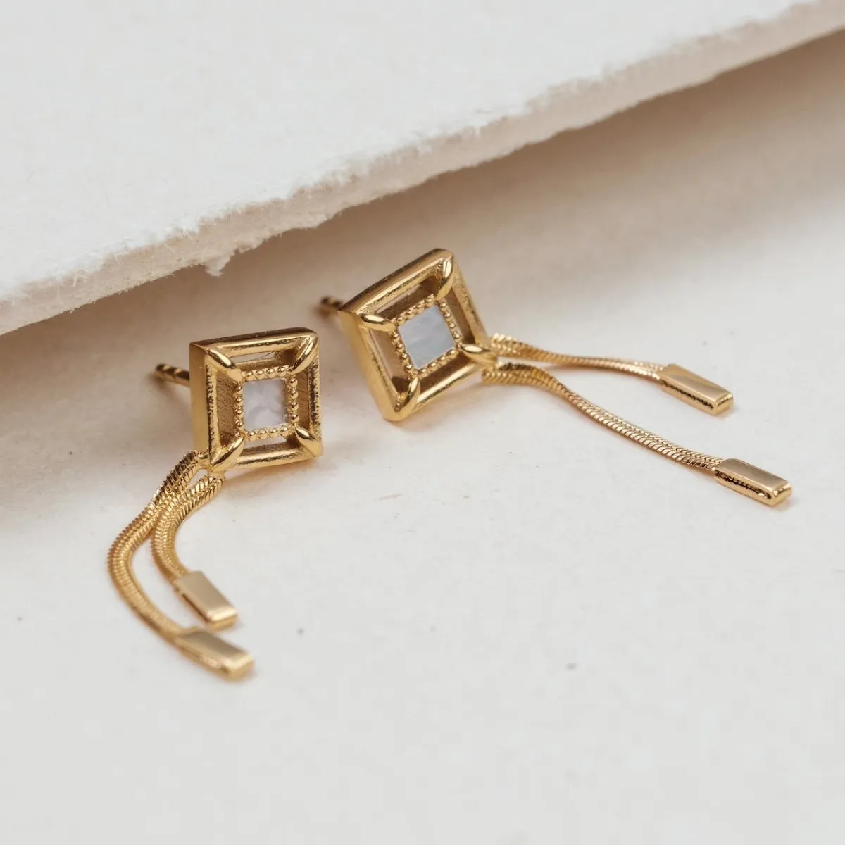 Holzkern Ohrringe|Schmuck^Awakening Ohrringe