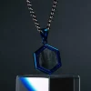 Holzkern Halsketten|Schmuck^Axis Halskette