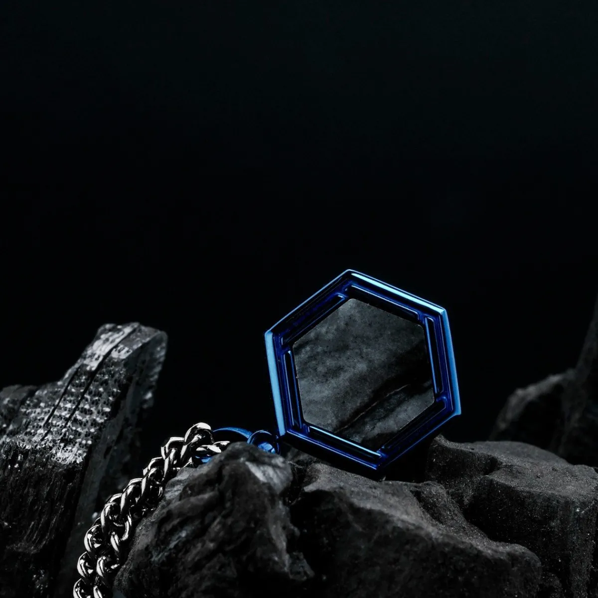 Holzkern Halsketten|Schmuck^Axis Halskette