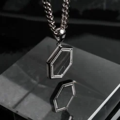 Holzkern Halsketten|Schmuck^Axis Halskette