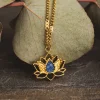 Holzkern Halsketten|Schmuck^Balance Halskette