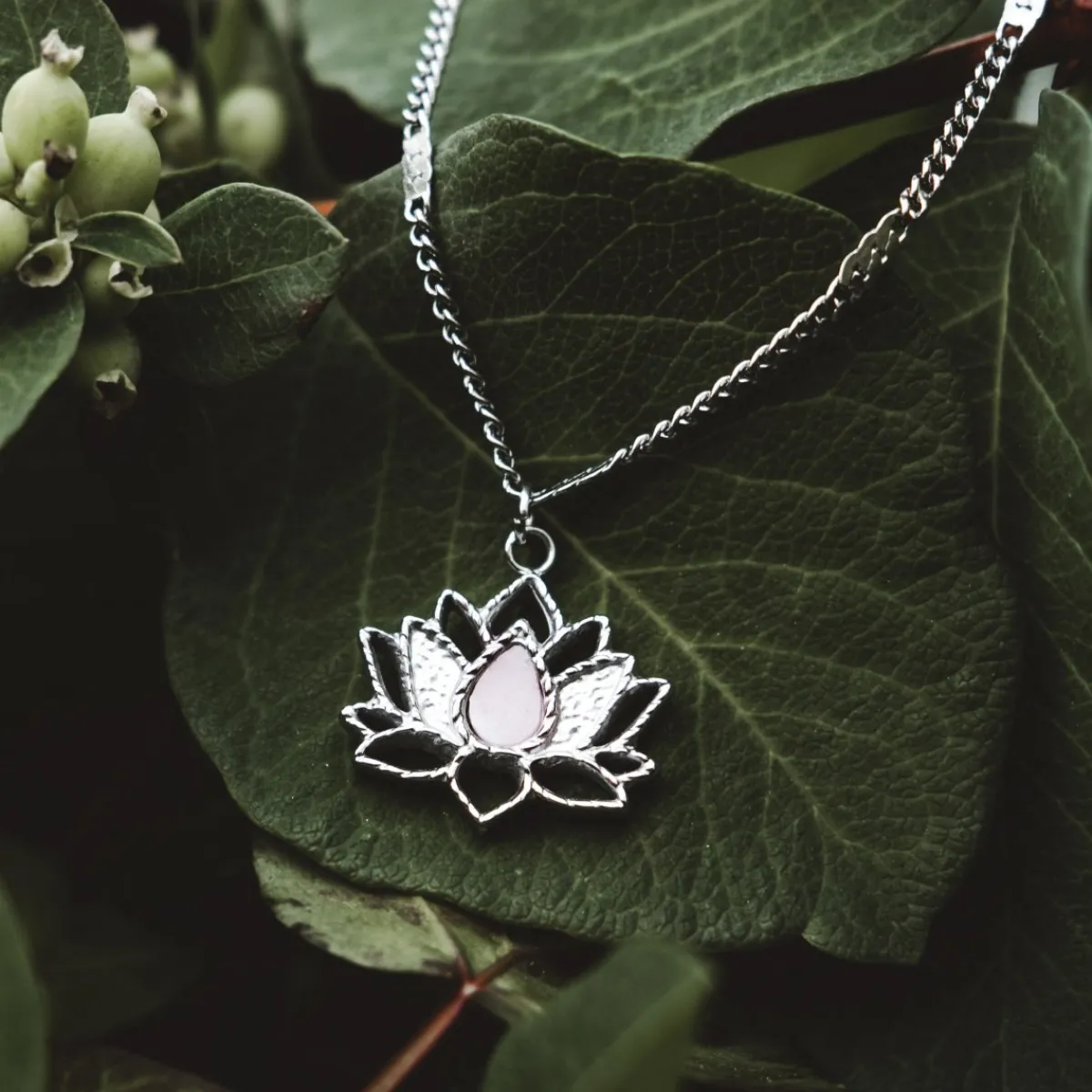 Holzkern Halsketten|Schmuck^Balance Halskette