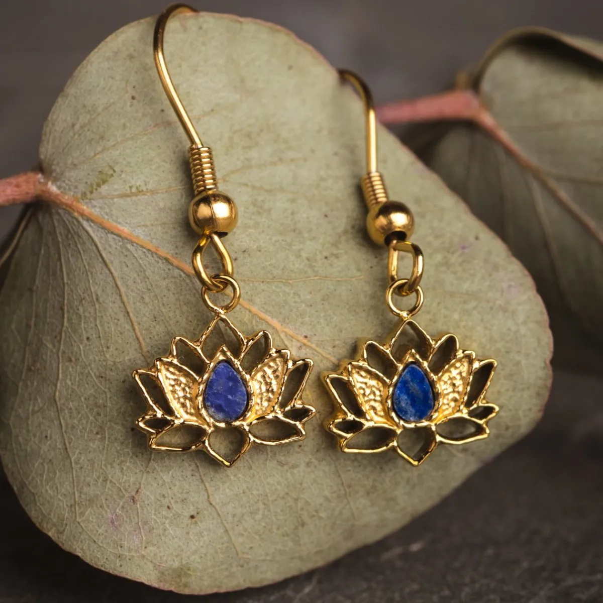 Holzkern Ohrringe|Schmuck^Balance Ohrringe