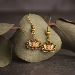 Holzkern Ohrringe|Schmuck^Balance Ohrringe