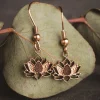 Holzkern Ohrringe|Schmuck^Balance Ohrringe