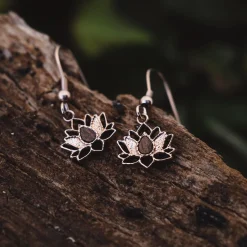 Holzkern Ohrringe|Schmuck^Balance Ohrringe