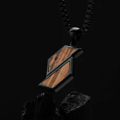 Holzkern Halsketten|Schmuck^Bariton Halskette