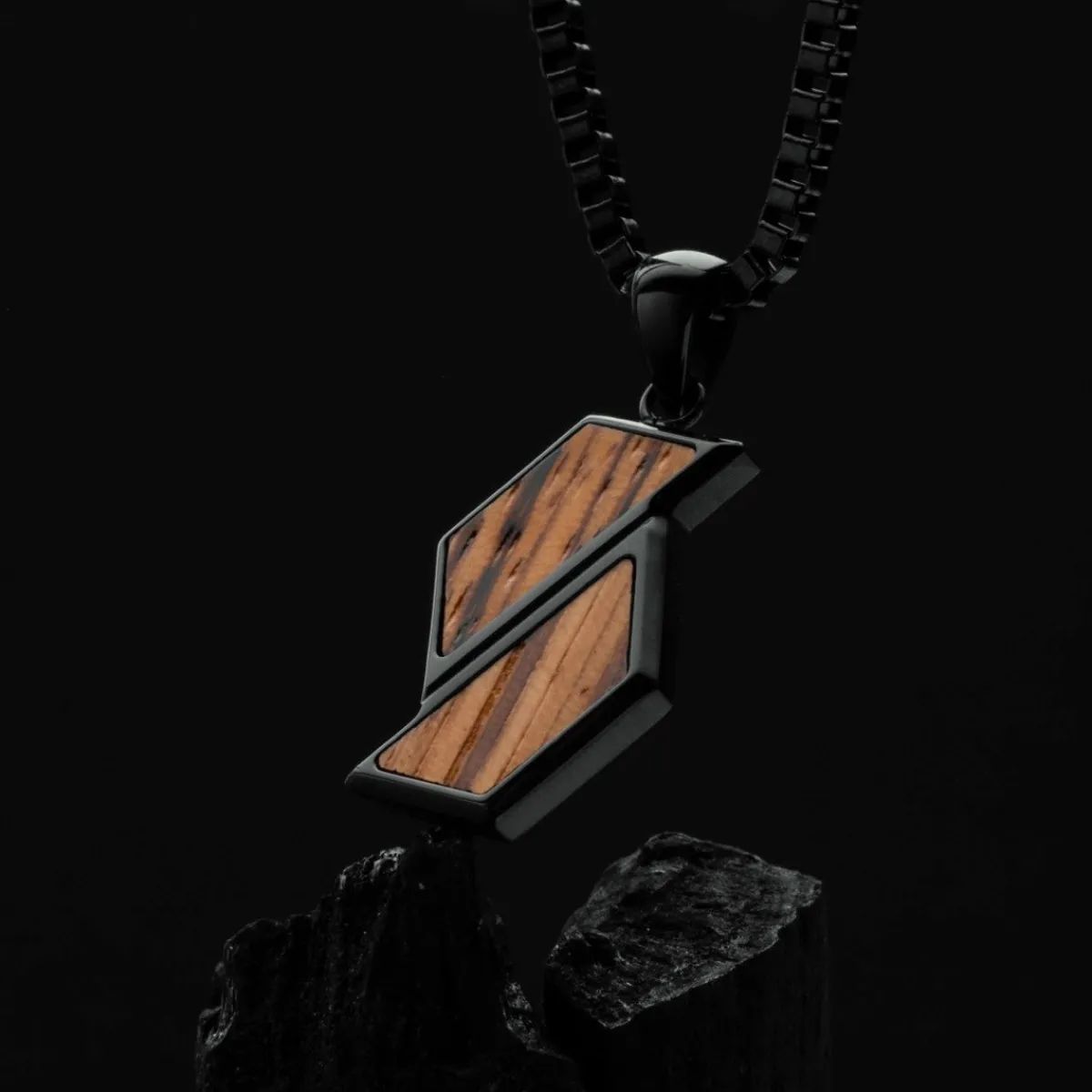 Holzkern Halsketten|Schmuck^Bariton Halskette