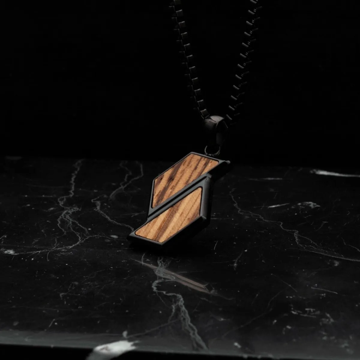 Holzkern Halsketten|Schmuck^Bariton Halskette